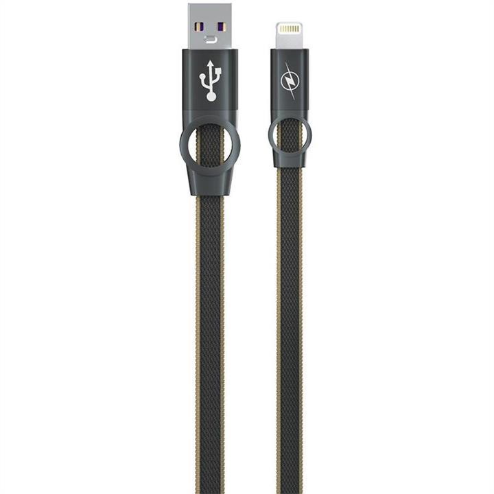 Gelius 00000078630 USB Cable Gelius Pro Flexible 2 GP-UC07i Lightning Black (12 міс) 00000078630: Приваблива ціна - Купити в Україні на EXIST.UA!