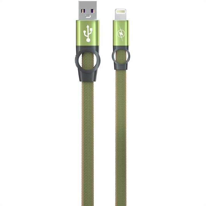 Gelius 00000078631 USB Cable Gelius Pro Flexible 2 GP-UC07i Lightning Pine Green (12 міс) 00000078631: Купити в Україні - Добра ціна на EXIST.UA!