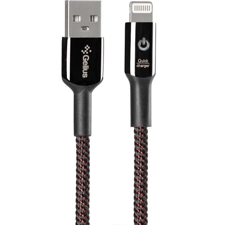 Gelius 00000078688 USB Cable Gelius Smart GP-U08i Lightning Black (2A) (1m) (12 міс) 00000078688: Купити в Україні - Добра ціна на EXIST.UA!