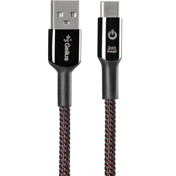 Gelius 00000078689 USB Cable Gelius Smart GP-U08c Type-C Black (2A) (1m) (12 міс) 00000078689: Купити в Україні - Добра ціна на EXIST.UA!