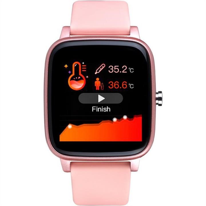 Gelius Smart Watch Gelius Pro iHealth (IP67) Light Pink (12 міс) – ціна