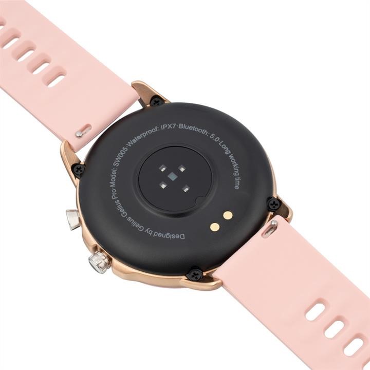 Gelius Smart Watch Gelius Pro GP-SW005 (IPX7) Pink&#x2F;Gold (12 міс) – ціна