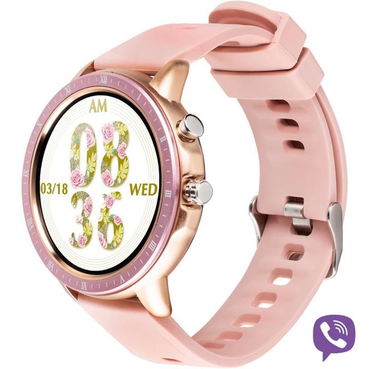 Gelius 00000081847 Smart Watch Gelius Pro GP-SW005 (IPX7) Pink/Gold (12 міс) 00000081847: Приваблива ціна - Купити в Україні на EXIST.UA!