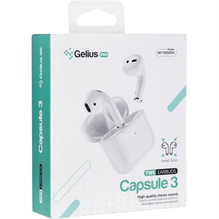 Stereo Bluetooth Headset Gelius Pro Capsule 3 GP-TWS-004 White (12 міс) Gelius 00000082299