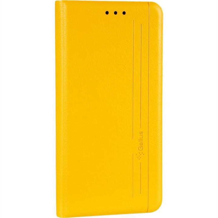 Book Cover Leather Gelius New для Samsung A013 (A01 Core) Yellow Gelius 00000082420