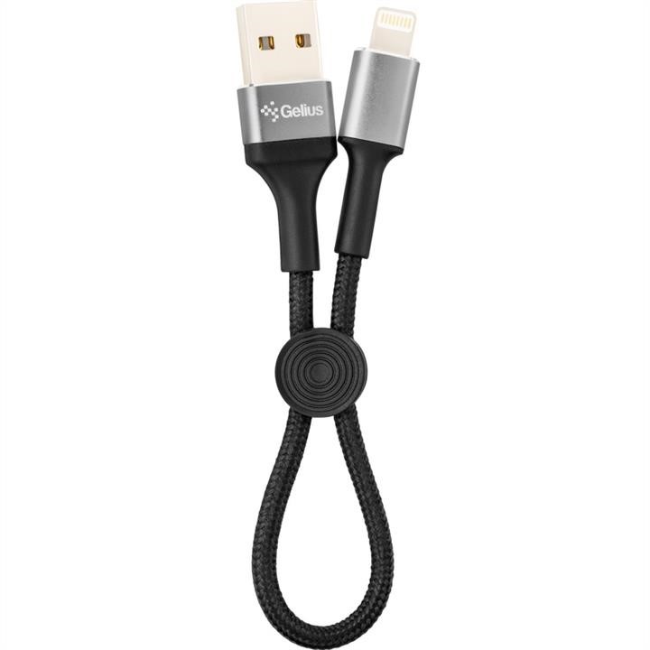 Gelius 00000082669 USB Cable Gelius Pro GP-UC107 Lightning (0.2m) Black (12 міс) 00000082669: Купити в Україні - Добра ціна на EXIST.UA!