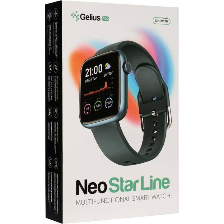 Smart Watch Gelius Pro GP-SW002 (Neo Star Line) Forest Blue (12 міс) Gelius 00000084882