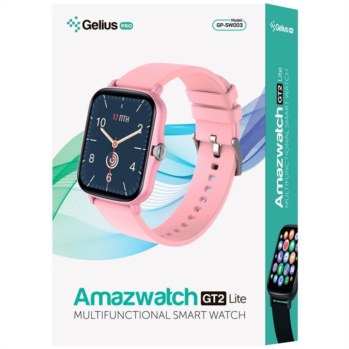 Smart Watch Gelius Pro GP-SW003 (Amazwatch GT2 Lite) Pink (12 міс) Gelius 00000084887
