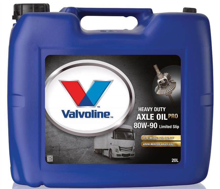 Valvoline 866925 Олива трансмісійна VALVOLINE HD AXLE OIL PRO 80W-90 LS, API GL-5, 20л 866925: Купити в Україні - Добра ціна на EXIST.UA!