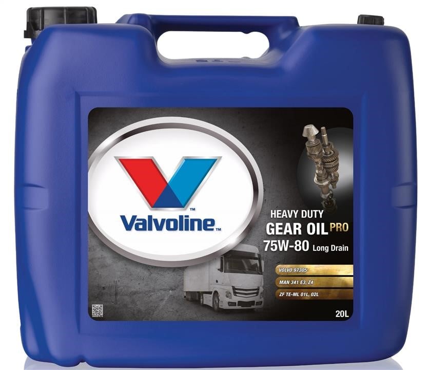 Valvoline 866929 Олива трансмісійна VALVOLINE HD GEAR OIL PRO 75W-80 LD, API GL-4, 20л 866929: Купити в Україні - Добра ціна на EXIST.UA!