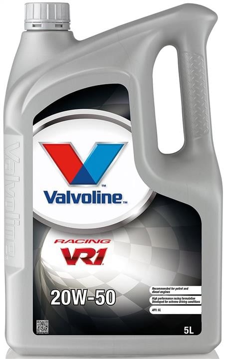 Valvoline 873432 Моторна олива Valvoline VR1 Racing 20W-50, 5л 873432: Приваблива ціна - Купити в Україні на EXIST.UA!