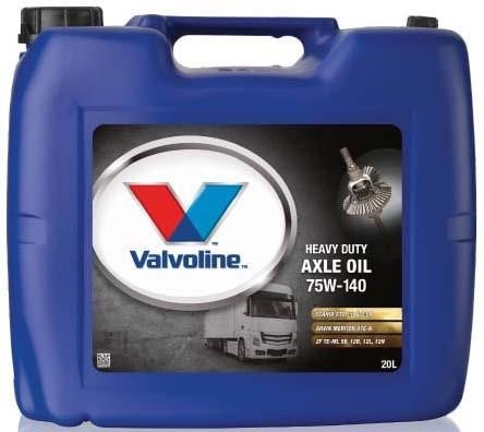 Valvoline 879813 Олива трансмісійна VALVOLINE HD AXLE OIL 75W-140, API GL-5, 20л 879813: Купити в Україні - Добра ціна на EXIST.UA!