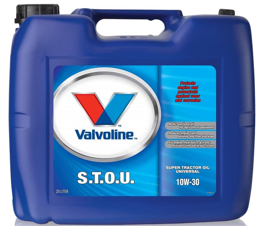 Valvoline VE17006 Олива тракторна VALVOLINE STOU 10W-30, API CJ-4, ACEA E6/E7/E9, 20л VE17006: Купити в Україні - Добра ціна на EXIST.UA!