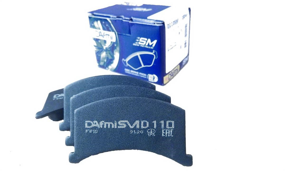 DAfmi D110SMI Гальмівні колодки передні, комплект D110SMI: Купити в Україні - Добра ціна на EXIST.UA!