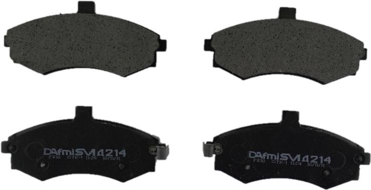 DAfmi D364SM Гальмівні колодки передні, комплект D364SM: Купити в Україні - Добра ціна на EXIST.UA!