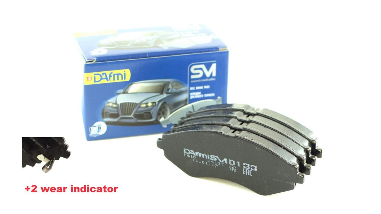 DAfmi D133SMI Гальмівні колодки передні, комплект D133SMI: Купити в Україні - Добра ціна на EXIST.UA!