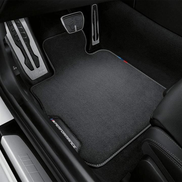 BMW Комплект велюрових килимків M Performance для BMW X5 (G05), чорний – ціна 14152 UAH