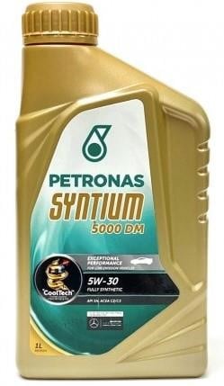 Petronas 19981619 Моторна олива Petronas Syntium 5000 DM 5W-30, 1л 19981619: Приваблива ціна - Купити в Україні на EXIST.UA!
