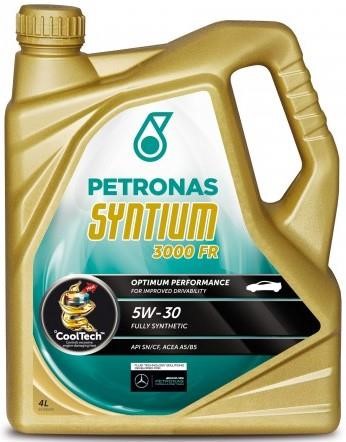Petronas 70260K1YEU Моторна олива Petronas Syntium 3000 FR 5W-30, 4л 70260K1YEU: Купити в Україні - Добра ціна на EXIST.UA!