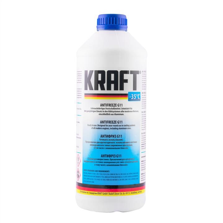 KRAFT Euro KF105 Антифриз KRAFT G11 синій, -35°C, 1,5 л KF105: Приваблива ціна - Купити в Україні на EXIST.UA!