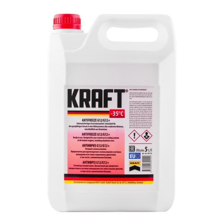 KRAFT Euro KF110 Антифриз KRAFT G12/G12+ червоний, -35°C, 5 л KF110: Приваблива ціна - Купити в Україні на EXIST.UA!