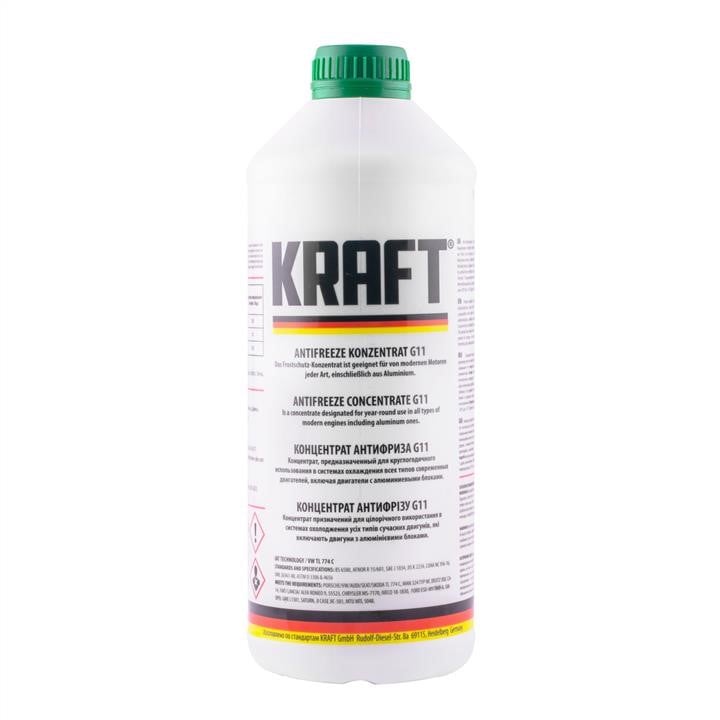 KRAFT Euro KF118 Антифриз-концентрат KRAFT G11 зелений, -80°C, 1,5 л KF118: Купити в Україні - Добра ціна на EXIST.UA!