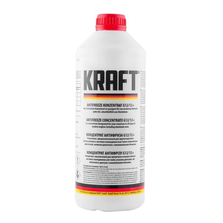 KRAFT Euro KF103 Антифриз-концентрат KRAFT G12/G12+ червоний, -80°C, 1,5 л KF103: Купити в Україні - Добра ціна на EXIST.UA!