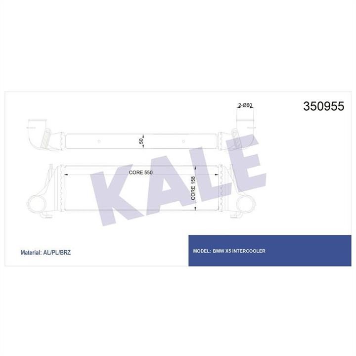 Kale Oto Radiator 350955 Інтеркулер 350955: Купити в Україні - Добра ціна на EXIST.UA!