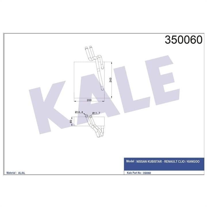 Kale Oto Radiator 350060 Осушувач кондиціонера 350060: Купити в Україні - Добра ціна на EXIST.UA!