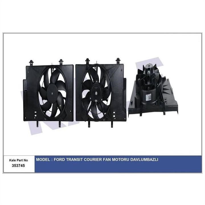 353745 Kale Oto Radiator Вентилятор радиатора