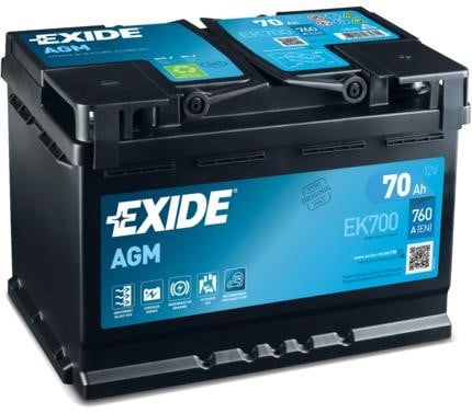 Купити Exide EK720 за низькою ціною в Україні!