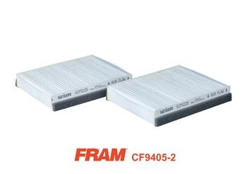 Fram CF9405-2 Фільтр салону CF94052: Купити в Україні - Добра ціна на EXIST.UA!