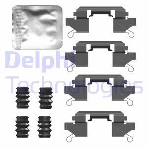Delphi LX0761 Комплект монтажний гальмівних колодок LX0761: Купити в Україні - Добра ціна на EXIST.UA!