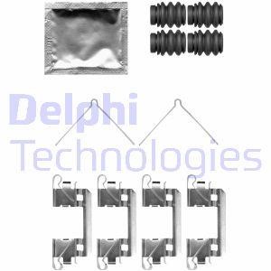Delphi LX0762 Комплект монтажний гальмівних колодок LX0762: Купити в Україні - Добра ціна на EXIST.UA!