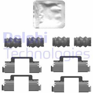 Delphi LX0769 Комплект монтажний гальмівних колодок LX0769: Купити в Україні - Добра ціна на EXIST.UA!