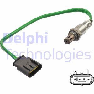Delphi ES21066-12B1 Датчик кисневий / Лямбда-зонд ES2106612B1: Купити в Україні - Добра ціна на EXIST.UA!