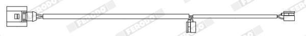 Ferodo FWI462 Датчик зносу гальмівних колодок FWI462: Купити в Україні - Добра ціна на EXIST.UA!