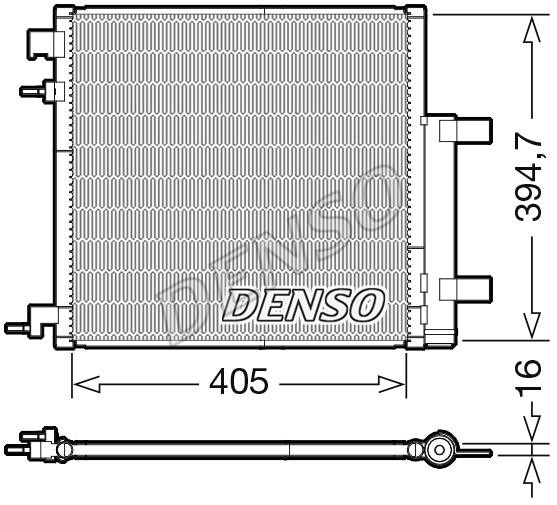 DENSO DCN15006 Радіатор кондиціонера (Конденсатор) DCN15006: Купити в Україні - Добра ціна на EXIST.UA!