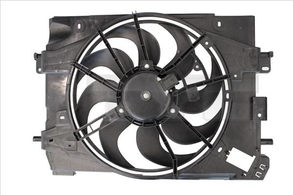 TYC 828-0017 Вентилятор радіатора охолодження 8280017: Купити в Україні - Добра ціна на EXIST.UA!