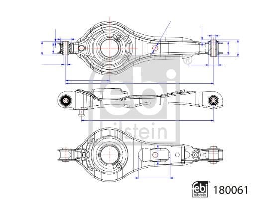 Купити febi 180061 за низькою ціною в Україні!