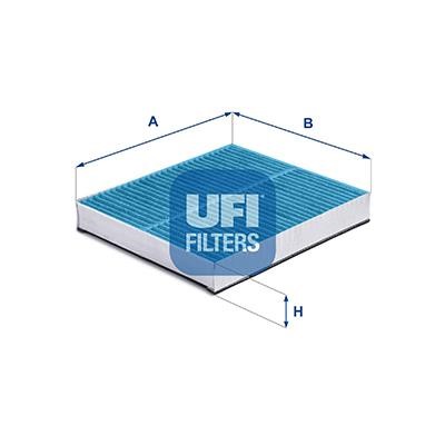 Ufi 34.320.00 Фільтр салону 3432000: Приваблива ціна - Купити в Україні на EXIST.UA!