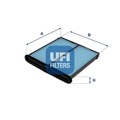 Ufi 34.409.00 Фільтр салону 3440900: Купити в Україні - Добра ціна на EXIST.UA!