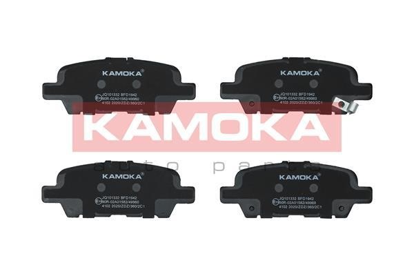 Kamoka JQ101332 Гальмівні колодки задні, комплект JQ101332: Приваблива ціна - Купити в Україні на EXIST.UA!