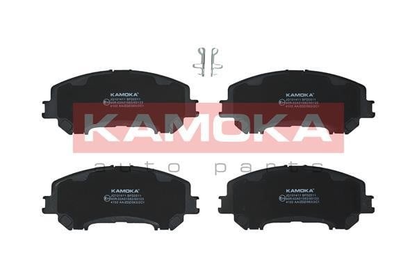 JQ101411 Kamoka Тормозные колодки дисковые передние, комплект