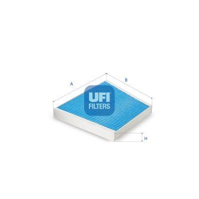 Ufi 34.133.00 Фільтр салону 3413300: Купити в Україні - Добра ціна на EXIST.UA!