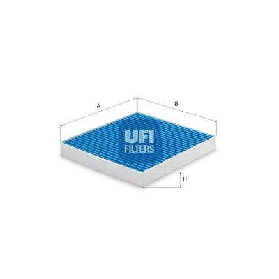 Ufi 34.150.00 Фільтр салону 3415000: Купити в Україні - Добра ціна на EXIST.UA!