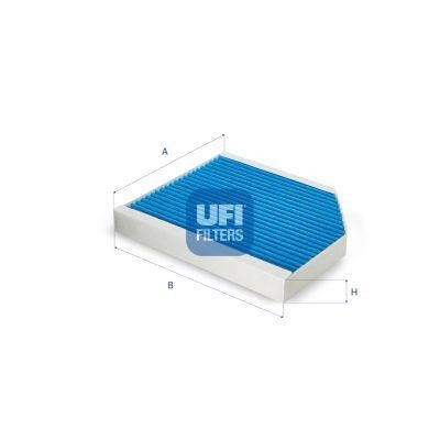 Ufi 34.168.00 Фільтр салону 3416800: Купити в Україні - Добра ціна на EXIST.UA!