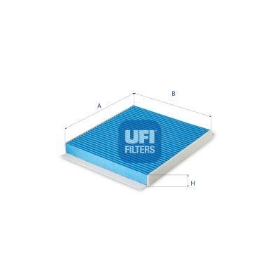 Ufi 34.230.00 Фільтр салону 3423000: Купити в Україні - Добра ціна на EXIST.UA!