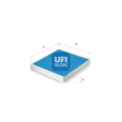 Ufi 34.238.00 Фільтр салону 3423800: Купити в Україні - Добра ціна на EXIST.UA!