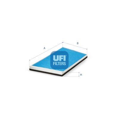 Ufi 34.246.00 Фільтр салону 3424600: Купити в Україні - Добра ціна на EXIST.UA!